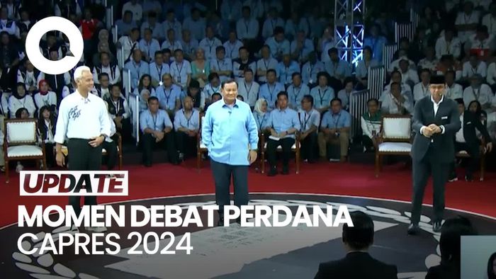 Melihat Lagi Momen di Debat Capres: Bawa-bawa Wakanda hingga Buku Lama
