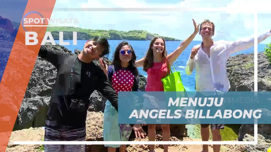Melewati Jalur yang Masih Alami Menuju Angels Billabong Bali