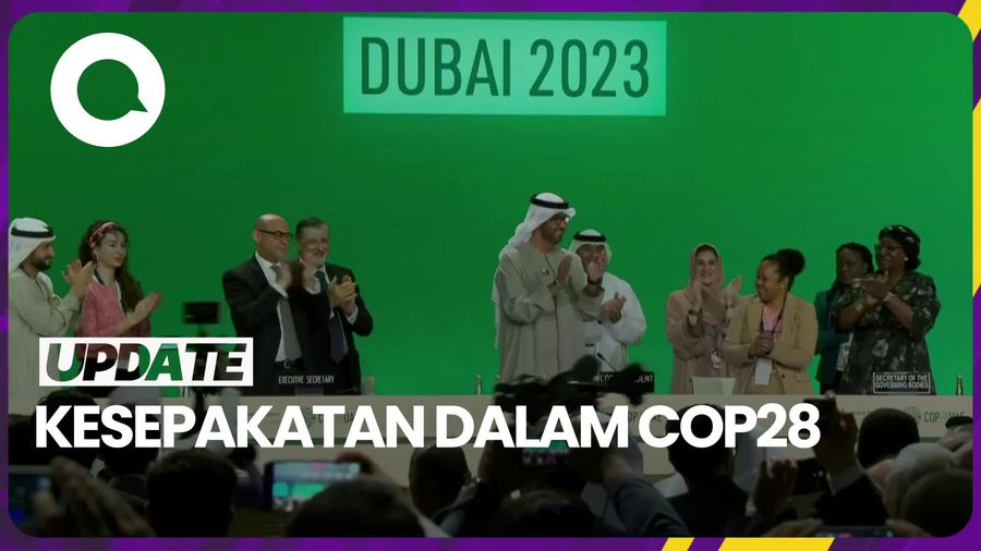 COP28 Sepakati Seruan Pengurangan Bahan Bakar Fosil