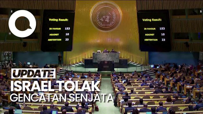Respons Israel Seusai Majelis Umum PBB Sepakati Resolusi Gencatan Senjata di Gaza
