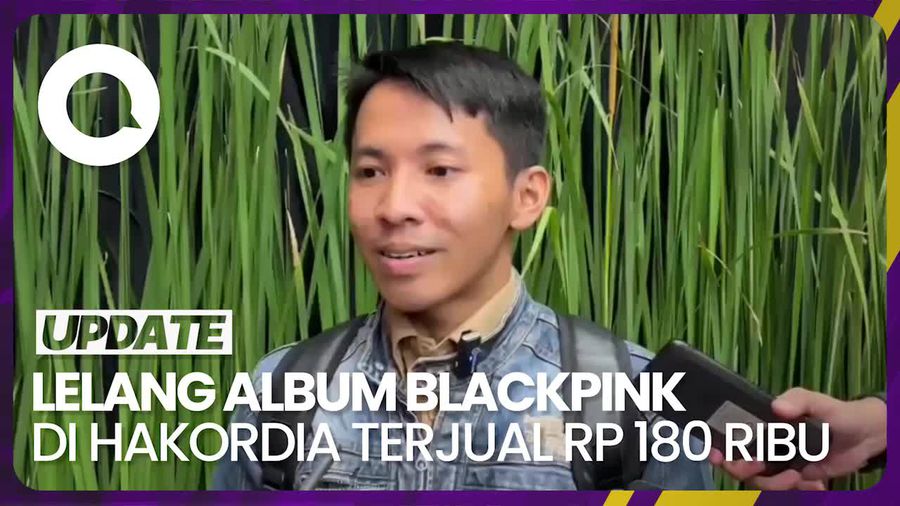 Pemenang Lelang Album BLACKPINK di Hakordia: Kado untuk Istri Saya
