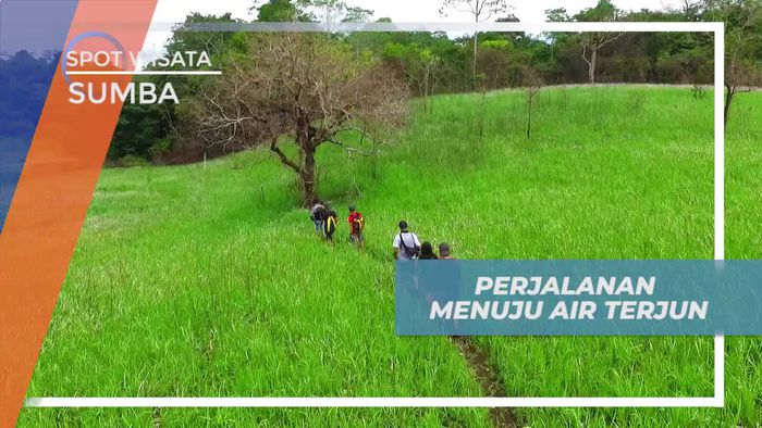 Perjalanan Menuju Air Terjun Matayangu, Ditemani Keindahan Alam Sumba