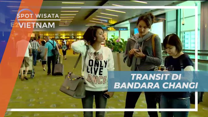 Transit di Bandara Cangi Singapura, Bertemu Wisatawan Asal Surakarta