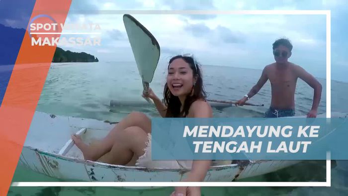 Mendayung Perahu ke Tengah Laut, Tantangan Seru di Makassar 