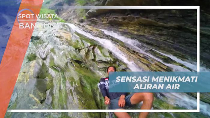 Merasakan Sensasi Segar Aliran Air Sanghyang Heuleut Bandung 