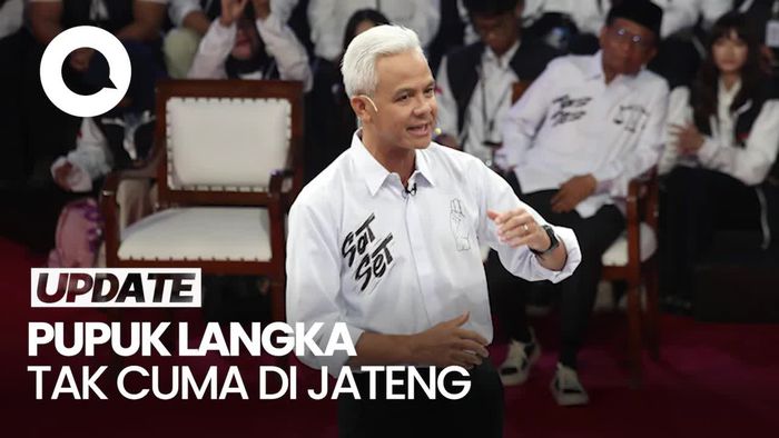 Ditanya Prabowo soal Pupuk Langka, Ganjar: Beliau Pikniknya Kurang Jauh