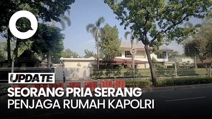 Situasi Terkini di Rumah Dinas Kapolri Seusai Diserang Pria