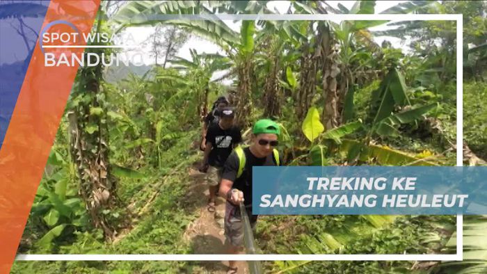 Melewati Hutan dan Sungai Menuju Sanghyang Heuleut Bandung 