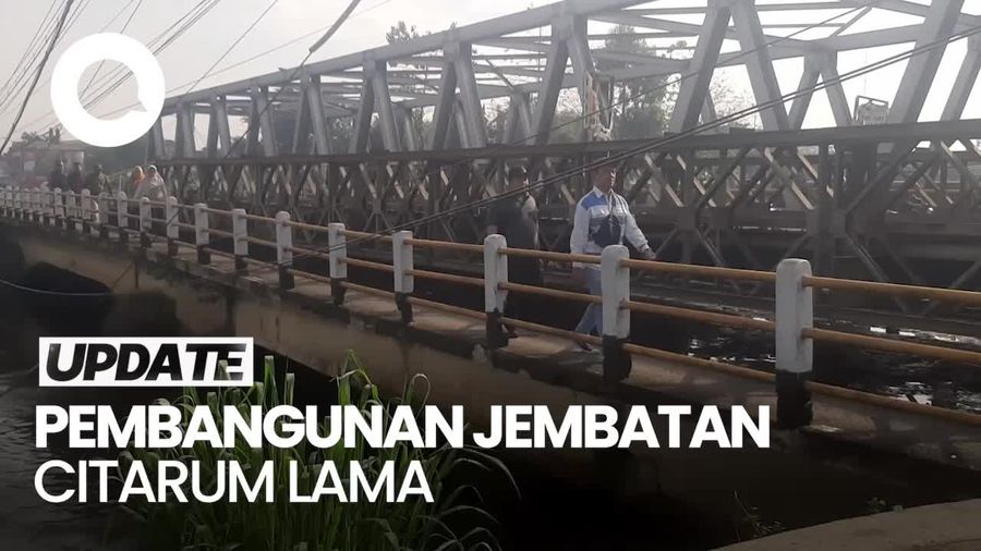 Pemprov Jabar Bakal Renovasi Jembatan Citarum Lama