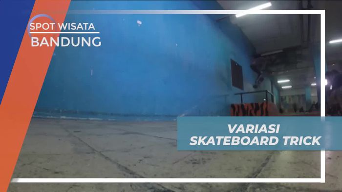 Melihat Aksi Pro Skater di Lucky Line Skate Park Bandung