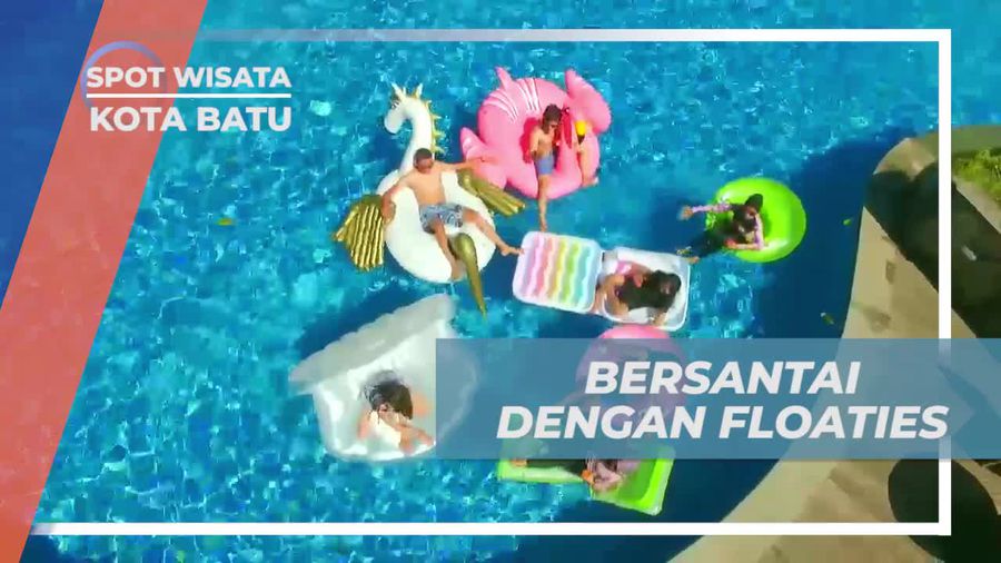 Menikmati Staycation Seru Berfloatis Ria di Kolam Renang Hotel, Kota Batu
