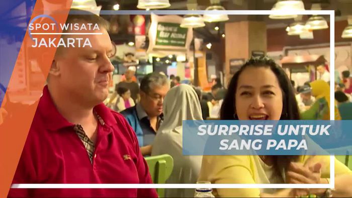 Kejutan Indah Untuk Ayahanda, Momen Manis Saat Liburan di Ibu Kota
