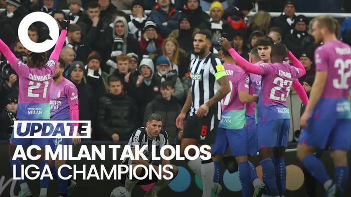 Rossoneri Gagal Lolos ke Babak 16 Besar Liga Champions