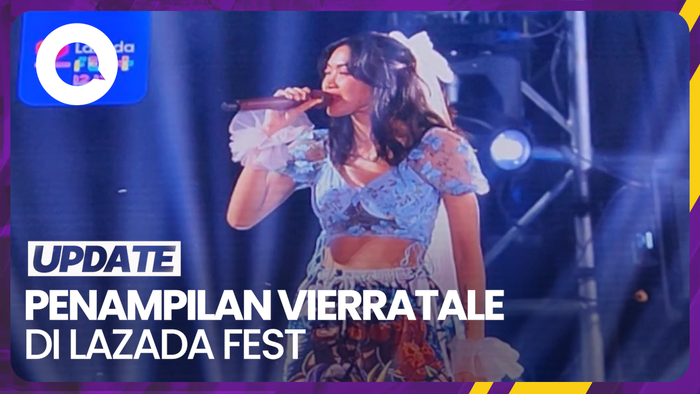 Aksi Vierratale Tutup Lazada Fest 12.12