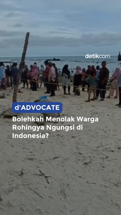Bolehkah Menolak Warga Rohingya Ngungsi di RI?