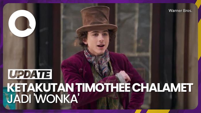Timothee Chalamet Sempat Takut Perankan Karakter Wonka