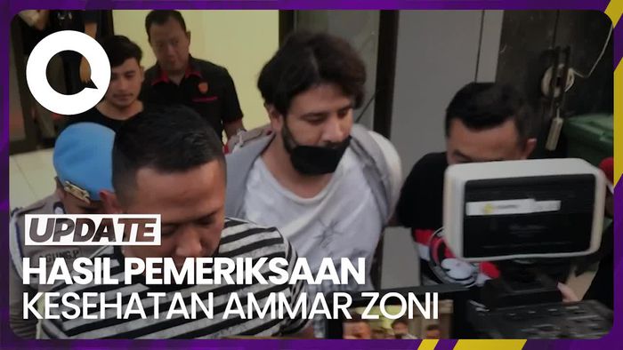 Tangisan Ammar Zoni Seusai Pemeriksaan Kesehatan Terkait Kasus Narkoba