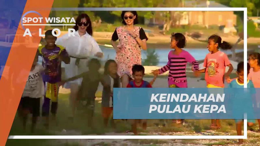 Berbagi Keseruan Bareng Anak-anak Lokal Sambil Menikmati Pesona Keindahan Pulau Kepa, Alor