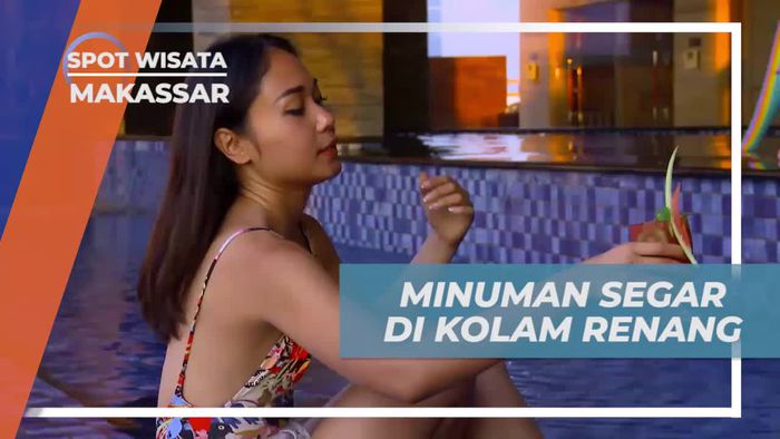 Menikmati Sensasi Minuman Segar di Kolam Penginapan Makassar 