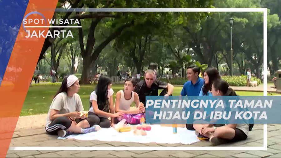 Taman Suropati Jakarta, Alternatif Liburan Sejuk di Ibu Kota