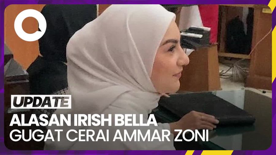 Irish Bella Gugat Cerai Ammar Zoni Gegara Kasus Narkoba
