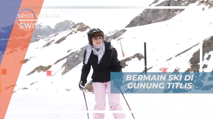 Persiapan Sebelum Bermain Snowboarding di Gunung Titlis, Swiss