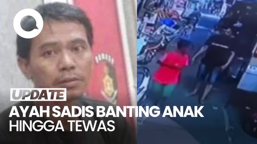 Ini Tampang Ayah yang Banting Anak Hingga Tewas di Jakut