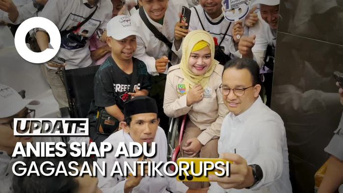 KPK Tantang 3 Capres Adu Gagasan Antikorupsi, Anies: Selalu Siap