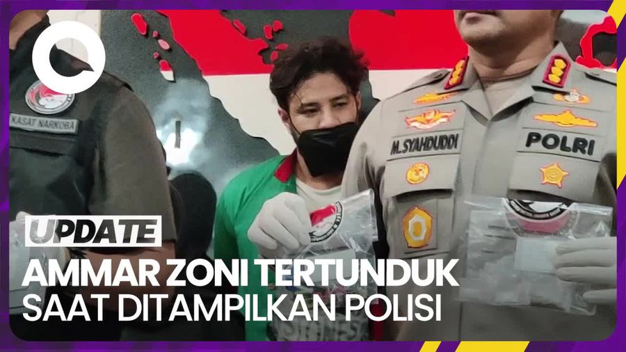 Penampakan Ammar Zoni Kembali Berbaju Tahanan