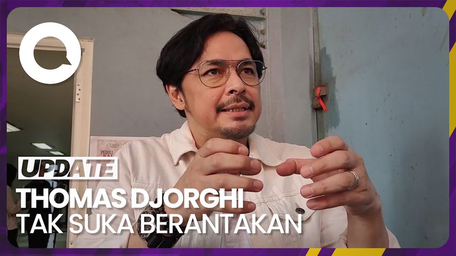 Cerita Thomas Djorghi Senang Bersih-bersih Rumah