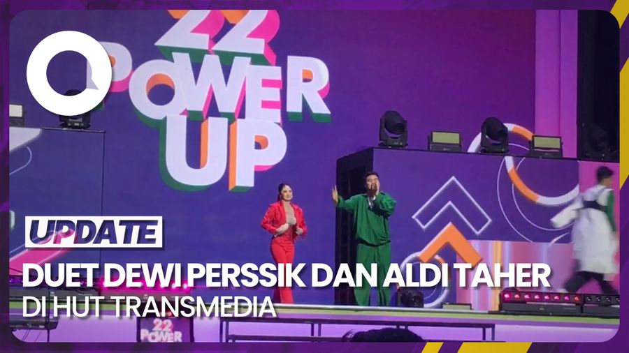 Duet dengan Aldi Taher di HUT TRANSMEDIA, Depe: Dia Mantan Terindah