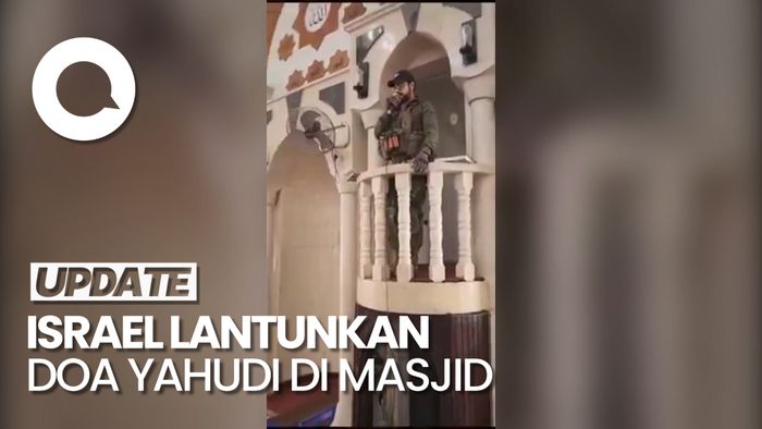 Makin Berulah! Aksi Tentara Israel Lantunkan Doa Yahudi di Masjid