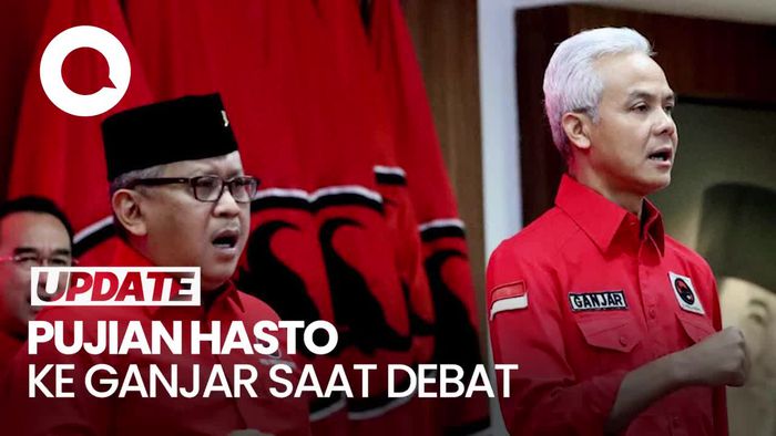 Hasto Klaim Ganjar Penuh Ketenangan Tanpa Emosi di Debat Capres