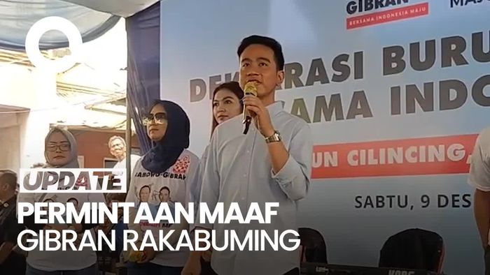 Gibran Minta Maaf Atas Aksi di Debat hingga Evaluasi dari KPU