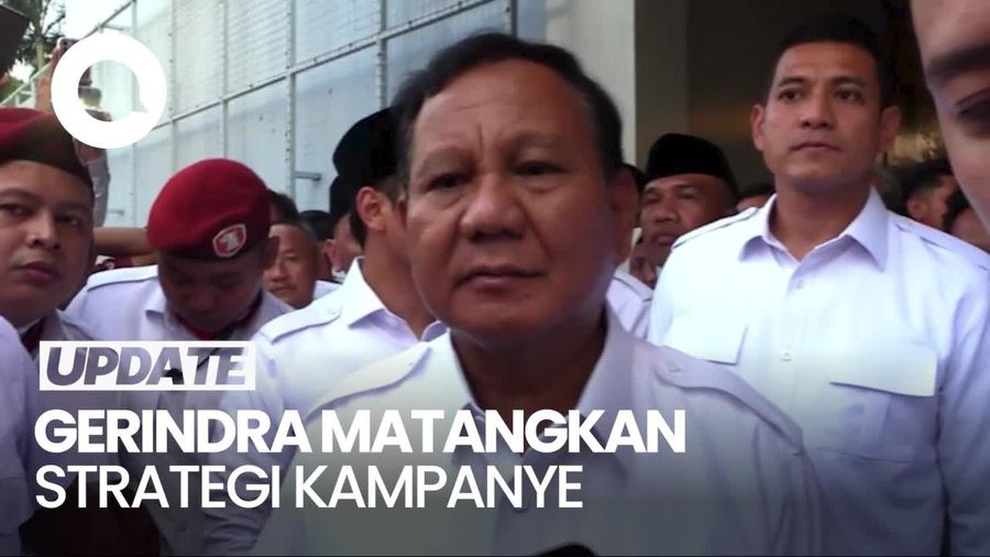 Prabowo Minta Kader Fokus Turun ke Rakyat di Rakornas Gerindra