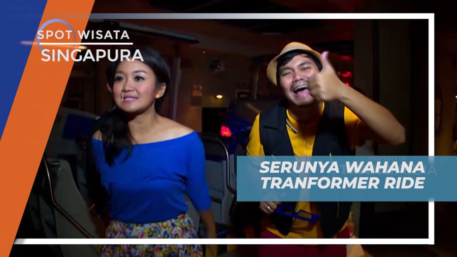 Mencoba Keseruan Naik Wahana Transformers Ride, Singapura