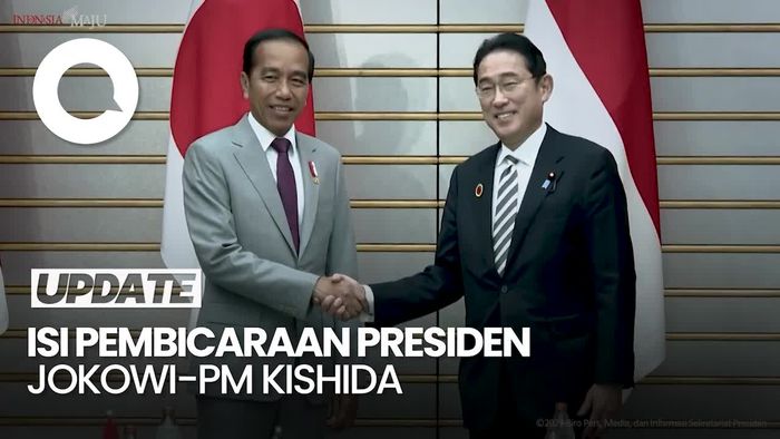 Pertemuan Jokowi dan PM Jepang: Bahas Palestina-Kelanjutan MRT