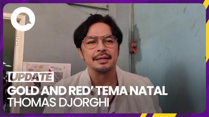 Thomas Djorghi Siapkan Tema Gold and Red untuk Natal 2023