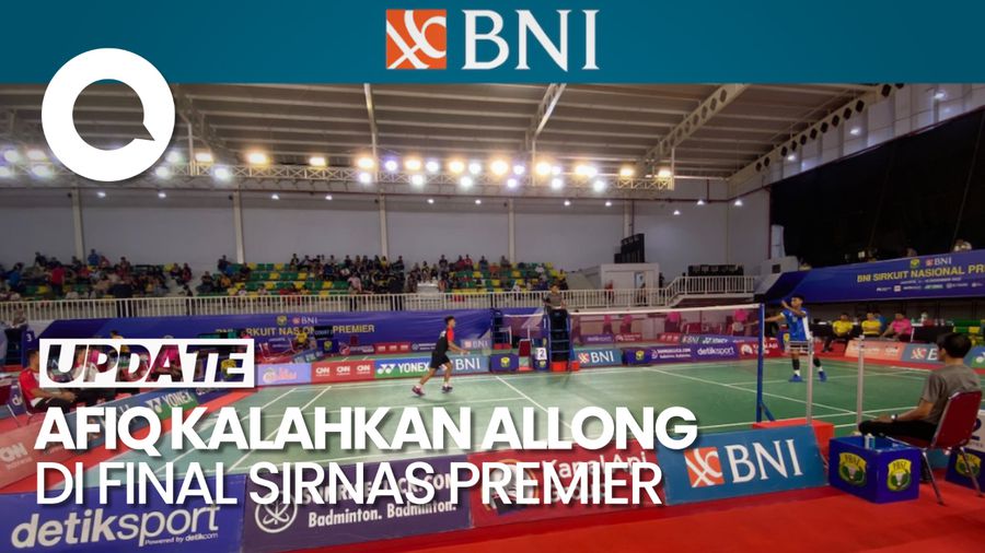 BNI Sirnas Premier 2023: Afiq Akhirnya Bisa Kalahkan Allong