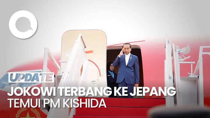 Jokowi Terbang ke Jepang, Temui PM Kishida-Hadiri KTT AZEC