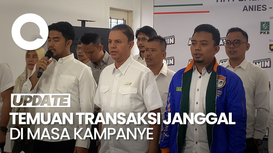 Kapten Timnas AMIN soal Transaksi Janggal Jelang Pemilu: Proses Hukum