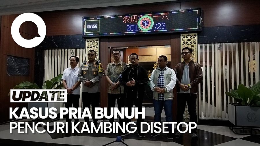 Kasus Pria Bunuh Pencuri Kambing di Serang Kini Dihentikan Kejaksaan