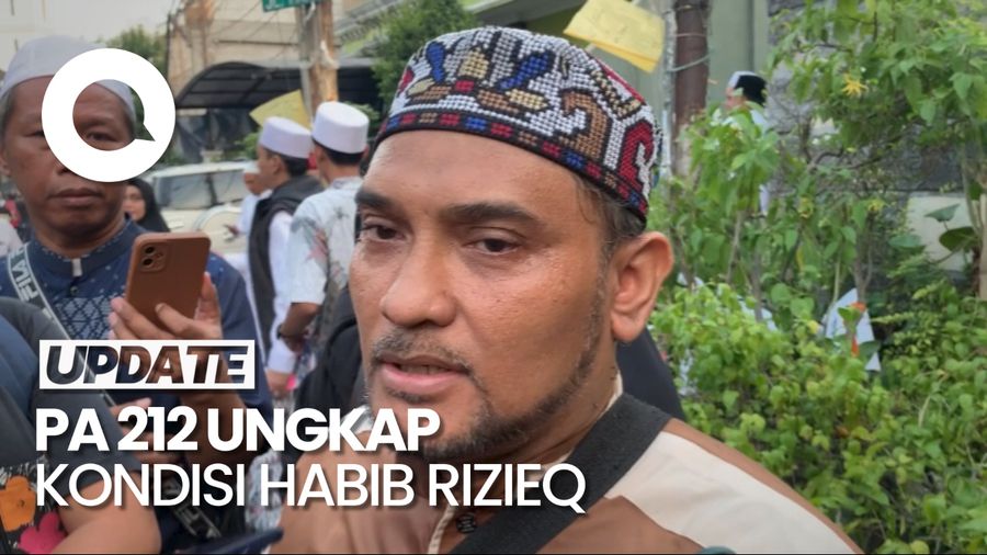 Novel Bamukmin Ungkap Kondisi Habib Rizieq Setelah Istrinya Wafat