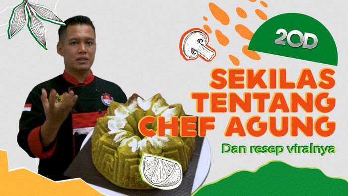 Mengenal Chef Agung dan Klepon Butter Cake yang Viral