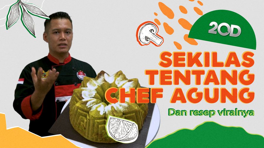 Mengenal Chef Agung dan Klepon Butter Cake yang Viral