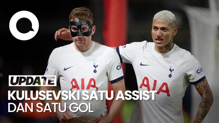Spurs Kalahkan Nottingham, Kulusevski Bintangnya