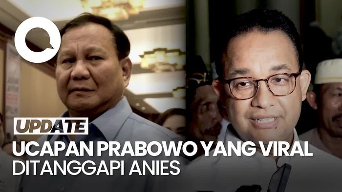 Prabowo Bilang Ndasmu Etik, Anies: Etik Memang dari Kepala