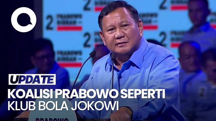 Prabowo Ibaratkan KIM Seperti Sepak Bola: Kita Klub Jokowi