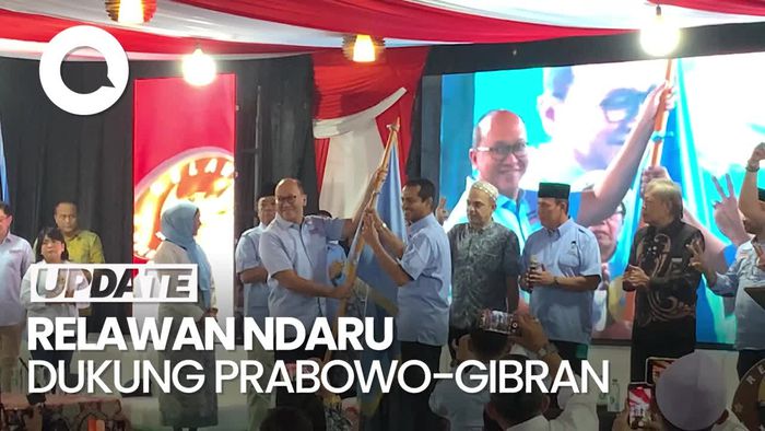 Relawan Nderek Guru Deklarasi Dukung Prabowo-Gibran di Pilpres 2024