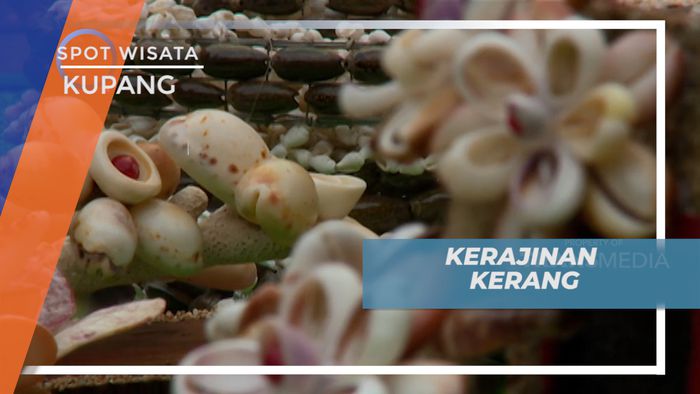 Cantiknya Pernak-pernik Kerajinan Kerang Khas Desa Kolbano, Kupang